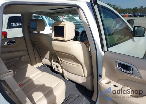 2017 Nissan Pathfinder Platinum from USA, damaged, VIN 5N1DR2MN2HC676755